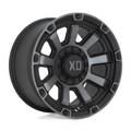 XD Gaulette XD852 20x9 Satin Black Wheel with Gray Tint and 6x135/6x139.7 Bolt Pattern