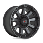 XD Gauntlet XD852 17x9 Satin Black Wheel with Gray Tint for 6x135/139.7 Bolt Pattern