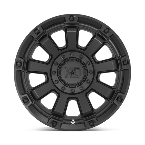 XD Gauntlet XD852 17x9 Satin Black Wheel with 5x127/5x139.7 Bolt Pattern and 78.10mm Center Bore
