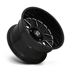XD XD849 Grenade II 20x10 Gloss Black Milled Off-Road Wheel with -18mm Offset