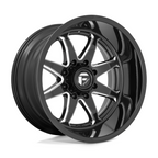 Fuel 1PC D749 Hammer 20x10 Inch Gloss Black Milled Wheel with 8x170 Bolt Pattern and -18mm Offset