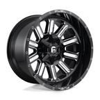 Fuel 1PC D620 Hardline 20x10 Gloss Black Milled Wheel with -19 Offset and 6x135/6x139.7 Bolt Pattern