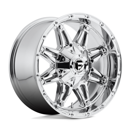 Fuel 1PC D530 Hostage 18x9 Chrome Plated Wheel with 6x120/139.7 Bolt Pattern and +19 Offset