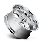 US Mag 1PC U116 HUSTLER 22x9 Chrome Wheel with 5x127 Bolt Pattern and 78.10mm Center Bore