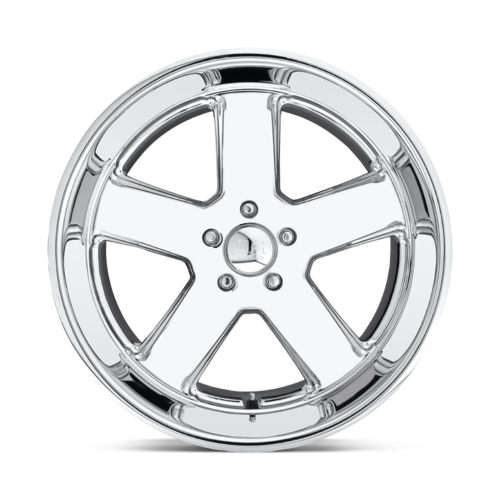 US Mag 1PC U116 Hustler Chrome 22x11 Wheel with 5x127 Bolt Pattern and +18 Offset