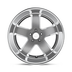 US Mag 1PC U118 Hustler 20x8 Matte Gunmetal Wheel with 5x120.65 Bolt Pattern