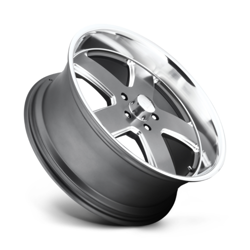 US Mag 1PC U118 Hustler 20x8 Matte Gunmetal Wheel with 5x120.65 Bolt Pattern