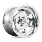 US Mag 1PC INDY 15x9 Inch High Luster Polished Wheel with 5x4.5 Bolt Pattern and +1 Offset