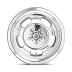US Mag 1PC INDY 15x9 Inch High Luster Polished Wheel with 5x4.5 Bolt Pattern and +1 Offset