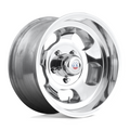 US Mag 1PC U101 Indy 15x7 High Luster Polished Wheel with 5x114.3 Bolt Pattern and -5 Offset
