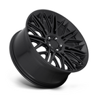 Rotiform R164 JDR 22x10 Matte Black Wheel with 5x112 Bolt Pattern and 66.56mm Center Bore