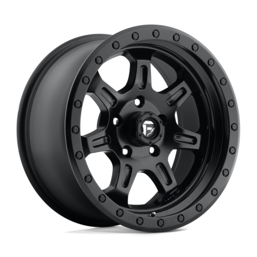 Fuel 1PC JM2 17x8.5 Matte Black Wheel with 6x139.7 Bolt Pattern and -6 Offset