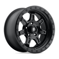 Fuel 1PC D572 JM2 17x8.5 Matte Black Wheel with 6x139.7 Bolt Pattern and +7 Offset