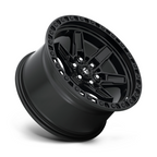 Fuel 1PC D697 Kicker 17x9 Matte Black Wheel with 6x114.3 Bolt Pattern and +12 Offset