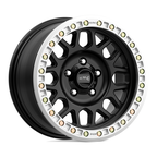 KMC KM234 Grenade Desert Beadlock 20x9 Satin Black Wheel with -12 Offset and 5x127 Bolt Pattern