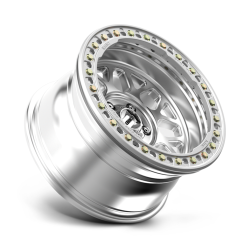 KMC KM235 Grenade Crawl Beadlock Wheel 18x9 - 5x127 Bolt Pattern, Machined Finish, +10 Offset