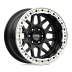 KMC KM235 Grenade Crawl Beadlock Wheel 20x10 Satin Black -48 Offset