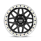 KMC KM235 Grenade Crawl Beadlock Wheel 20x10 Satin Black -48 Offset
