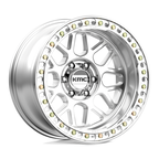 KMC KM235 Grenade Crawl Beadlock Wheel - 20x10 - 6x139.7 Bolt Pattern - Machined Finish