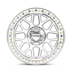 KMC KM235 Grenade Crawl Beadlock Wheel - 20x10 - 6x139.7 Bolt Pattern - Machined Finish