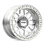 KMC KM235 Grenade Crawl Beadlock Wheel 20x10 -48 Offset, 8x165.1 Bolt Pattern, Machined Finish