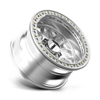 KMC KM235 Grenade Crawl Beadlock Wheel 20x10 -48 Offset, 8x165.1 Bolt Pattern, Machined Finish