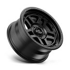 KMC KM540 Recon 17x9 Satin Black Off-Road Wheel with -12mm Offset and 5x127 Bolt Pattern