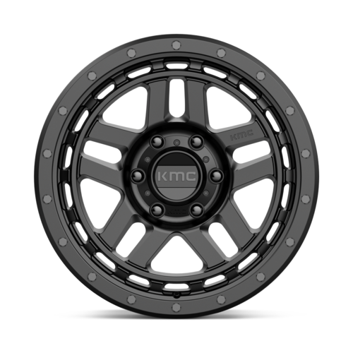 KMC KM540 Recon Satin Black 18-Inch Wheel with 6x114.3 Bolt Pattern and 66.06mm Center Bore