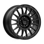 KMC KM542 Impact 16x7 Satin Black Wheel with 5x114.3 Bolt Pattern and 30mm Offset