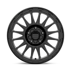 KMC KM542 Impact 16x7 Satin Black Wheel with 5x114.3 Bolt Pattern and 30mm Offset