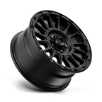 KMC KM542 Impact Satin Black 17x8 Inch Wheel with 5x114.3 Bolt Pattern and 35mm Offset