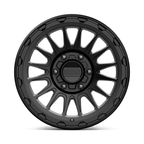 KMC KM542 Impact Satin Black 17x8.5 Wheel with 6x139.7 Bolt Pattern and 106.10mm Center Bore