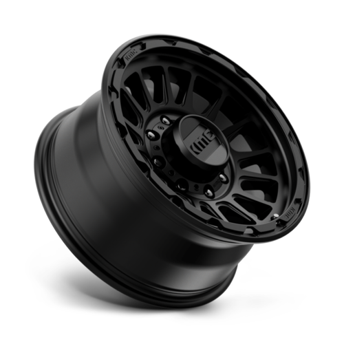 KMC KM542 Impact Satin Black 17x8.5 Wheel with 8x170 Bolt Pattern and 125.10mm Center Bore