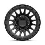 KMC KM542 Impact Satin Black 17x8.5 Wheel with 8x170 Bolt Pattern and 125.10mm Center Bore