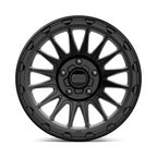 KMC KM542 Impact Satin Black 17x9 Wheel with -12mm Offset and 5x127 Bolt Pattern