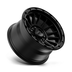 KMC KM542 Impact 17x9 Satin Black Wheel with -12mm Offset and 6x139.7 Bolt Pattern