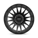 KMC KM542 Impact 17x9 Satin Black Wheel with 5x127 Bolt Pattern and 71.50mm Center Bore