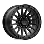 KMC KM542 Impact Satin Black 17x9 Inch Wheel with 6x139.7 Bolt Pattern and 18mm Offset