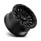 KMC KM542 Impact Satin Black 17x9 Inch Wheel with 6x114.3 Bolt Pattern and 66.06mm Center Bore