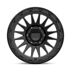 KMC KM542 Impact Satin Black 17x9 Inch Wheel with 6x139.7 Bolt Pattern and 18mm Offset