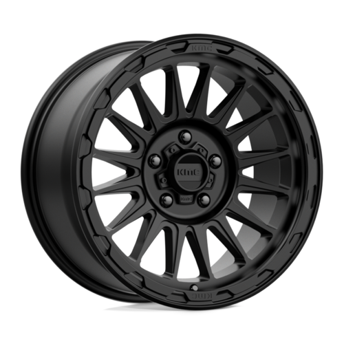 KMC KM542 Impact Satin Black 18x9 Inch Wheel for 5x150 Bolt Pattern