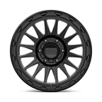 KMC KM542 Impact Satin Black 18x9 Inch Wheel with 6x139.7 Bolt Pattern and 18mm Offset