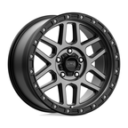 KMC KM544 Mesa 18x9 Satin Black Wheel with Gray Tint - 5x150 Bolt Pattern, 25mm Offset