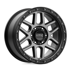 KMC KM544 Mesa 18x9 Satin Black with Gray Tint Wheel for 6x139.7 Bolt Pattern