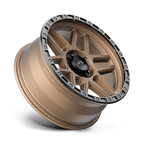 KMC KM544 Mesa 17x9 Matte Bronze with Black Lip Wheel -12mm Offset, 6x139.7 Bolt Pattern