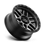 KMC KM544 MESA 17x8.5 Satin Black with Gray Tint Off-Road Wheel for 6x135 Bolt Pattern