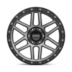 KMC KM544 Mesa 17x8.5 Satin Black with Gray Tint Wheel – 6x139.7 Bolt Pattern, 0 Offset