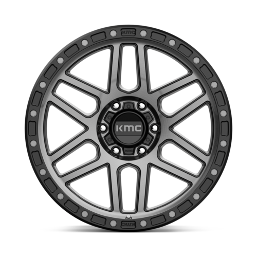 KMC KM544 Mesa 17x8.5 Satin Black with Gray Tint Wheel – 6x139.7 Bolt Pattern, 0 Offset
