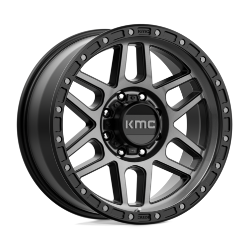 KMC KM544 Mesa 20x9 Satin Black with Gray Tint Wheel for 8x170 Bolt Pattern