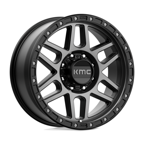 KMC KM544 Mesa 20x9 Satin Black with Gray Tint Wheel with 8x170 Bolt Pattern and 125.10mm Center Bore